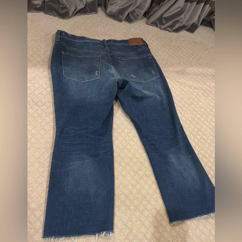 Madewell women’s cali Demi boot jeans size 31 - Picture 3 of 5